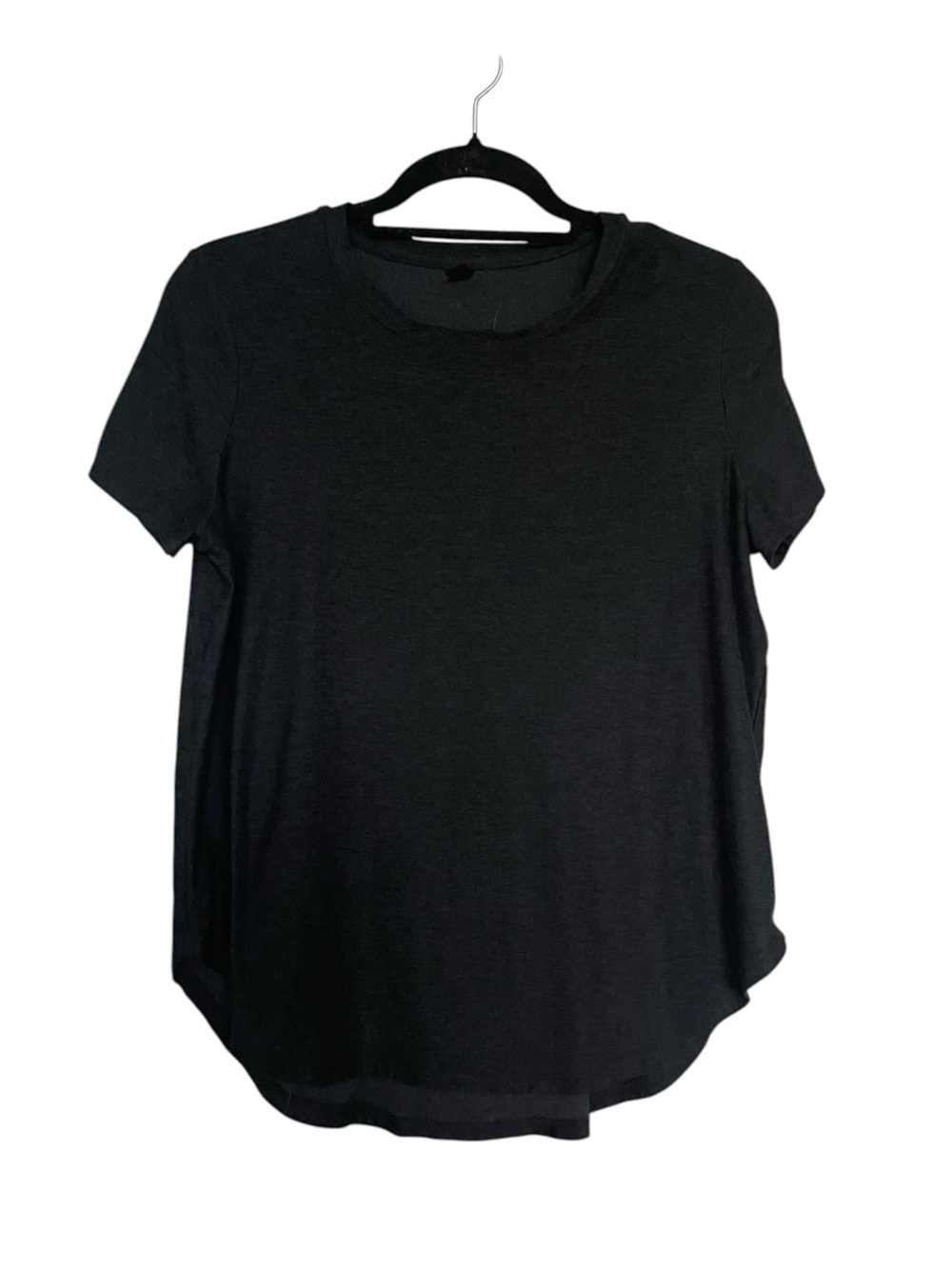 Beyond Yoga Black Short Sleeve Crewneck Tee
